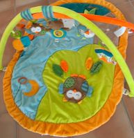 Baby Spieldecke Fehn mit Spielbogen und Anhängern gebraucht