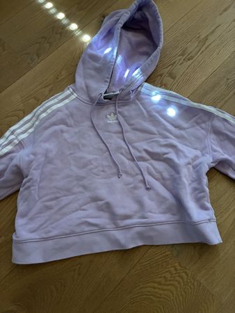 Damen Hoodie Adidas lila Grösse 34