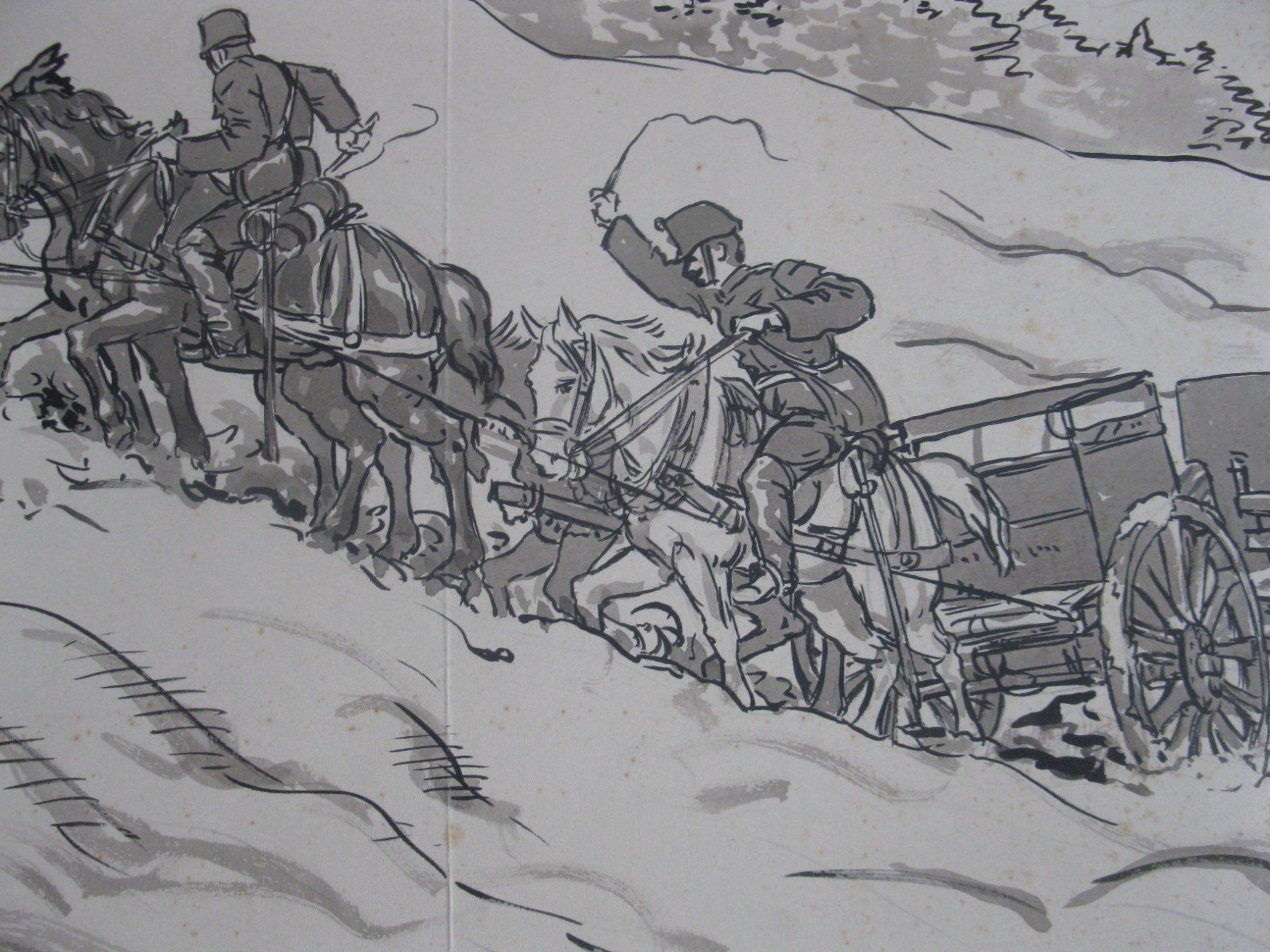 Dipinti: Schweizer Militär 1915 - Gemälde – Usato da Bischofszell venduto da Joachim-115 4