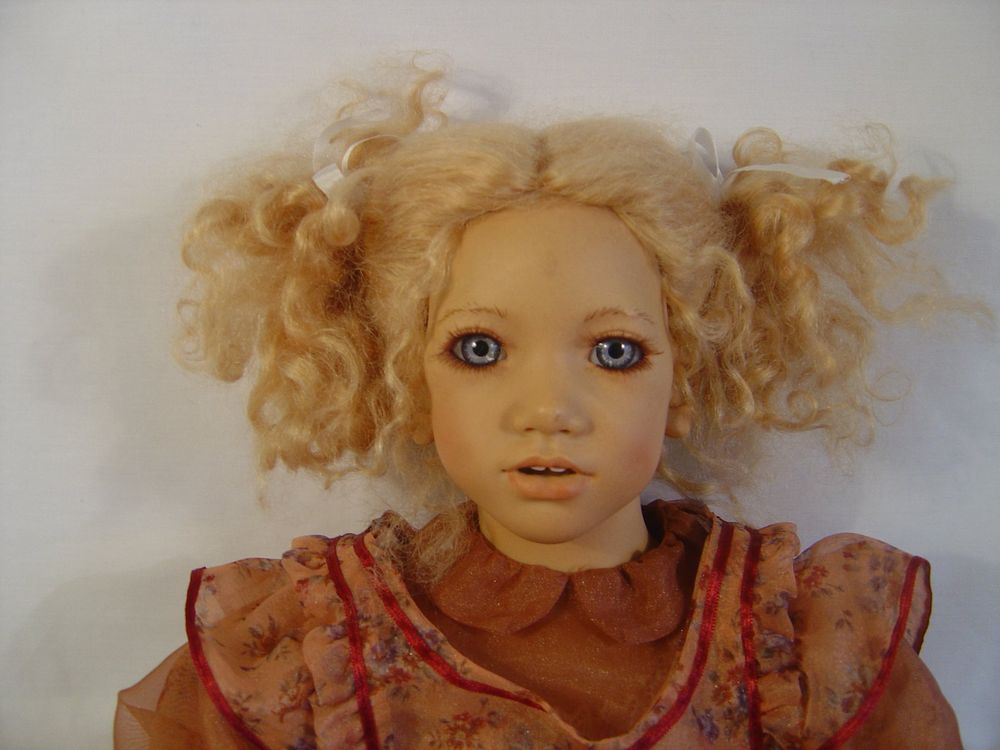 ANNETTE HIMSTEDT POUPÉE Lina 52 Cm. Haut Zustand. Très Rares EUR 188,87