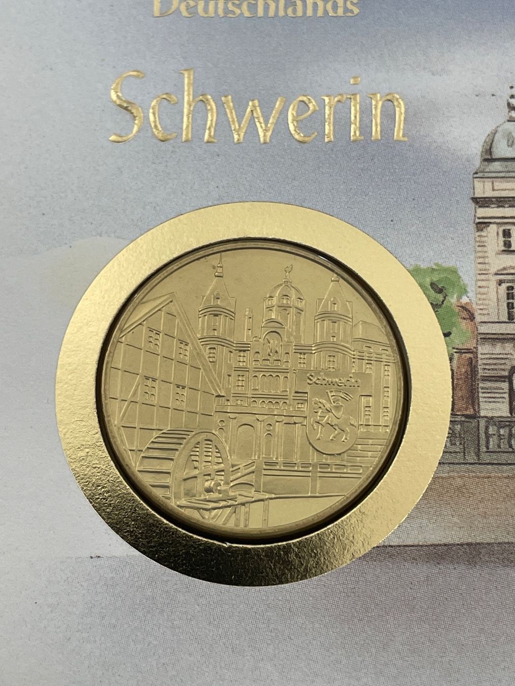 Tutti le monete: Numisbrief Stadt Schwerin – Nuovo (secondo la descrizione) da Schlossrued venduto da Julio25 1