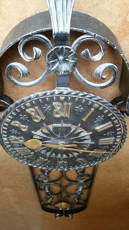 Orologi: Wanduhr Schmiedeeisen, Marke heibi – Usato da Schänis venduto da 1234567890ABCDEF 1