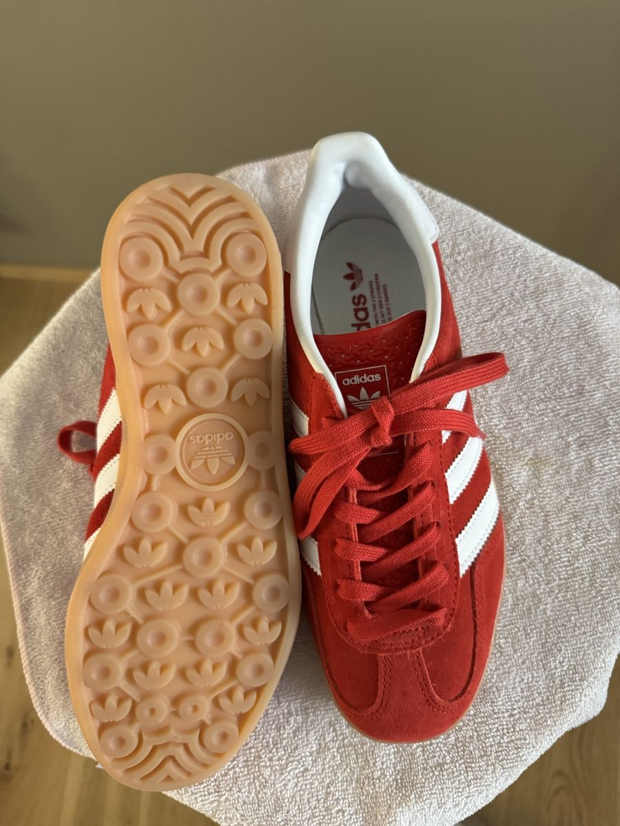 Herrenschuhe: Adidas Sneaker Gazelle rot – Neu (gemäss Beschreibung) aus Basel von Americana60 1