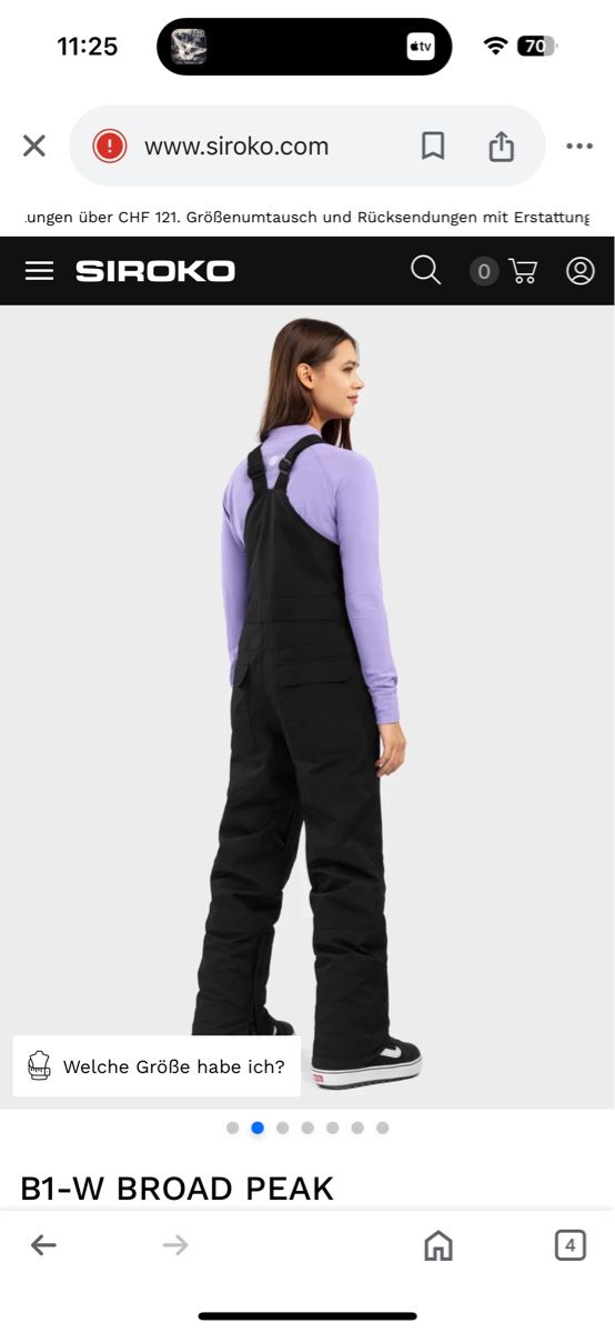Pantaloni: Snowboardhose von siroko NEU – Nuovo e nell'imballaggio originale da Chur venduto da Paemel 3