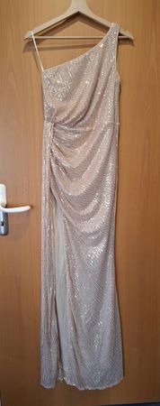 One shoulder Pailettenkleid Gr. M