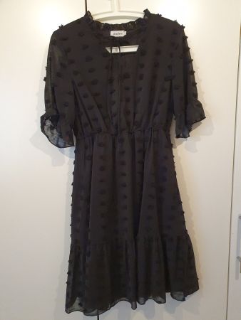 Clearlove Damen Sommerkleid V-Ausschnitt, Kurzarm Gr. M