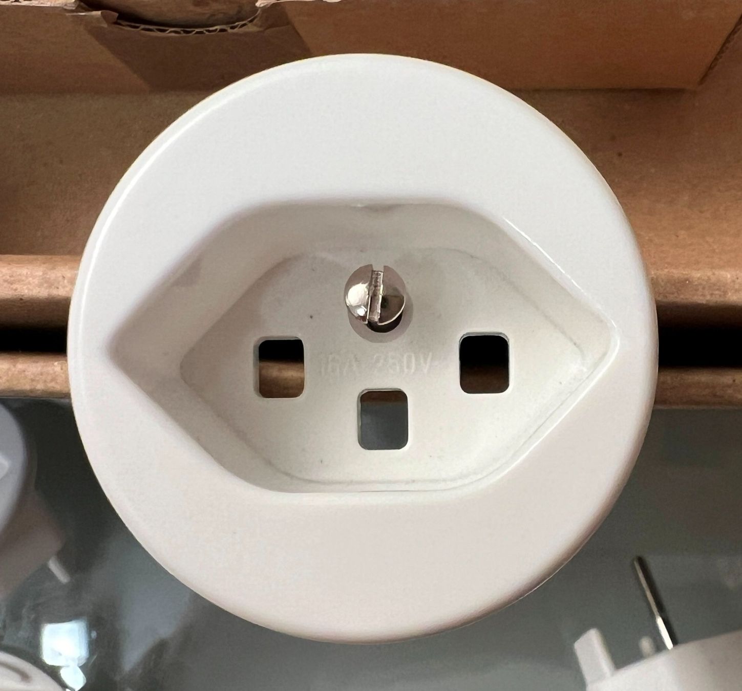 Feller Stecker: Feller T23 Rosette – Neu (gemäss Beschreibung) aus Lodrino von Stema
