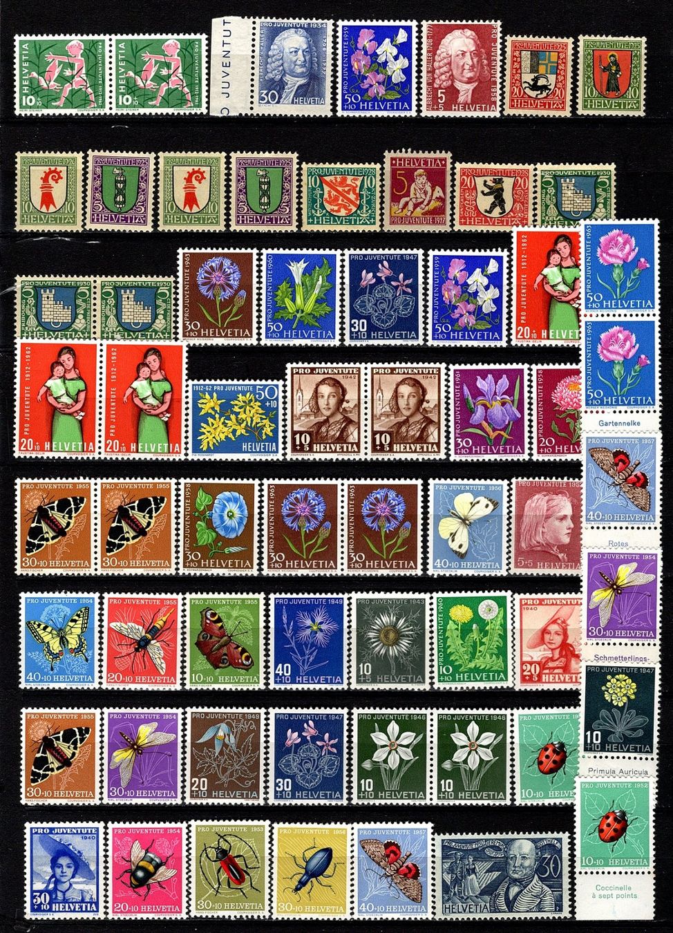 Alle Briefmarken: Pro Juventute (790) – Gebraucht aus Burgdorf von blinky01