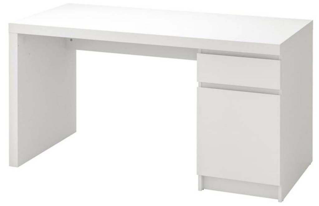 Scrivanie: Bureau IKEA MALM blanc – Usato da Lausanne venduto da dar_5gxd 1