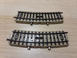 Märklin 2 x 5213 Schaltgleis H0