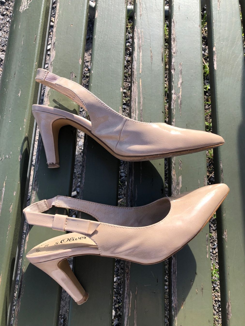 S.Oliver Damenschuhe: High Heels nude 39 s‘Oliver SOFT FOAM – Gebraucht aus Weissbad von FlickflauderY 2