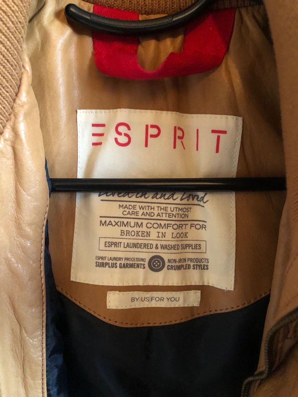 Esprit Giacche: Echt Lederjacke – Nuovo e nell'imballaggio originale da Samstagern venduto da Dufman 3