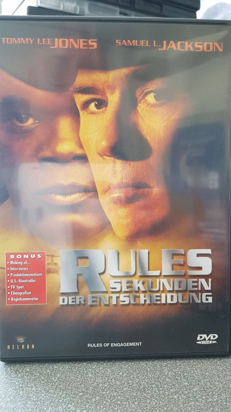 Tutti i DVDs: DVD Rules - Sekunden der Entscheidung – Usato da Oetwil am See venduto da fineli2
