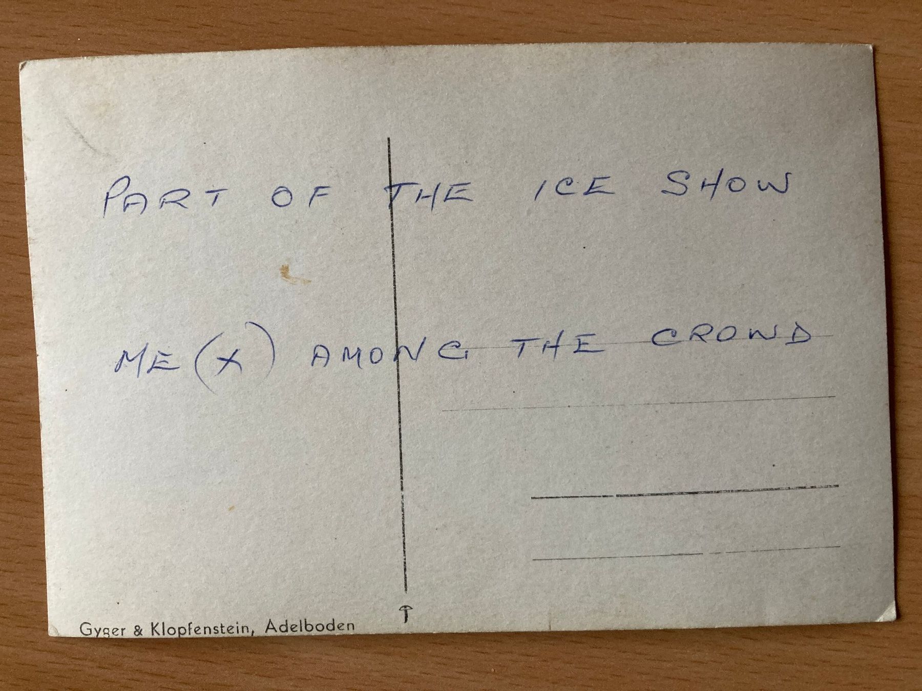 Cartoline postali: Alte Ansichtskarte vom Grand Hotel Adelboden – Usato da Lütisburg venduto da wiesenpippau 1