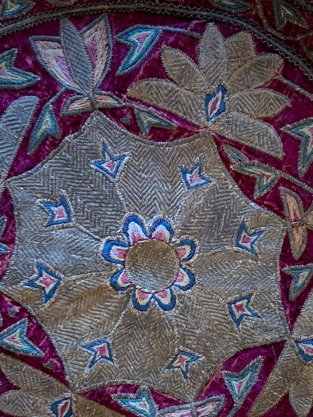 Tessuti: Broderie ancienne Persane Qajar plus que 💯 ans – Usato da Prilly venduto da Sissi_1009 9