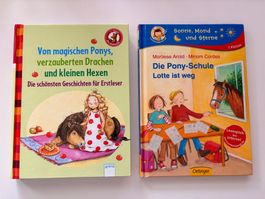 2 Erstlesebücher: Pony-Schule & Magische Geschichten