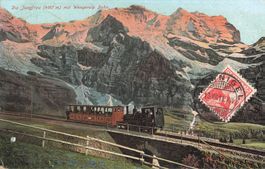 Jungfrau (BE) – Wengernalpbahn am Fuss der Jungfrau