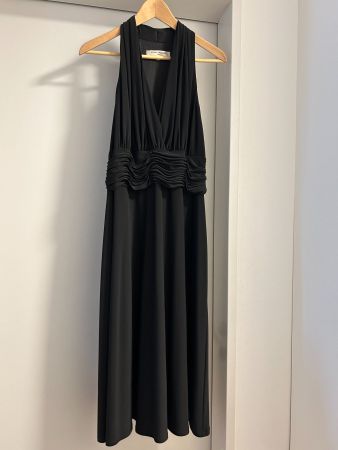 Elegantes schwarzes Kleid der Marke „Evan Picone“ (robe)