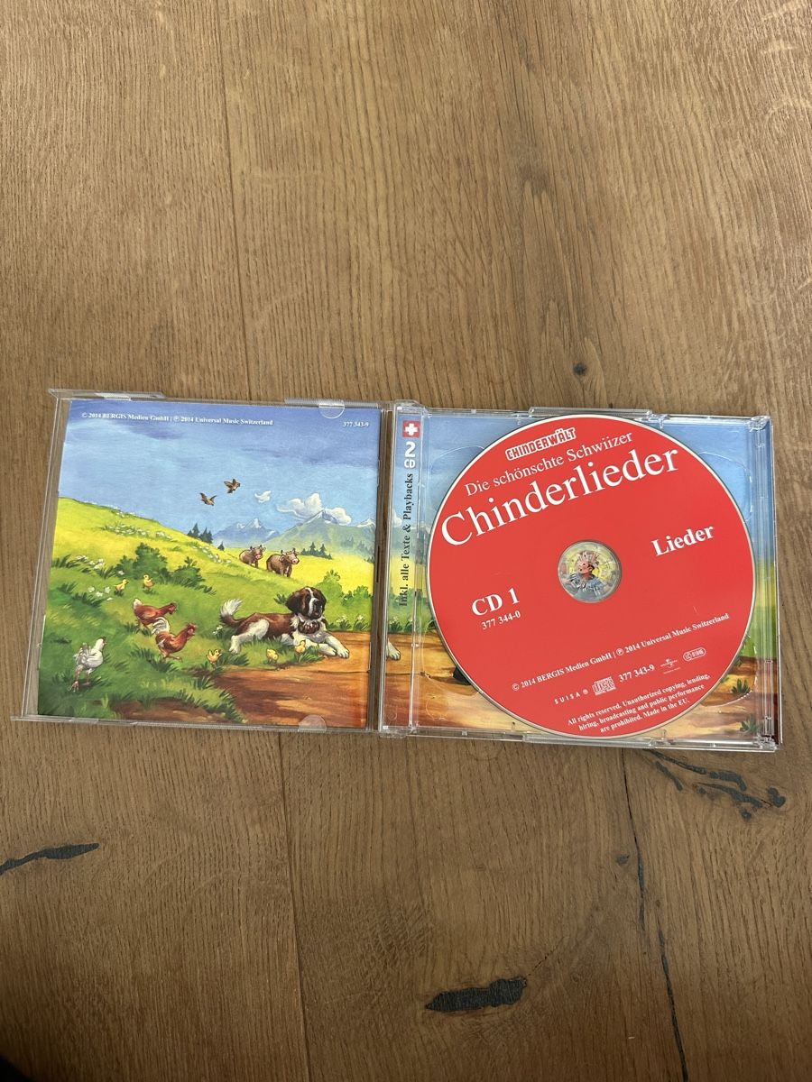 CDs: Die schönste Schwiizer Chinderlieder CD – Gebraucht aus Buchs SG von pessego2008 1