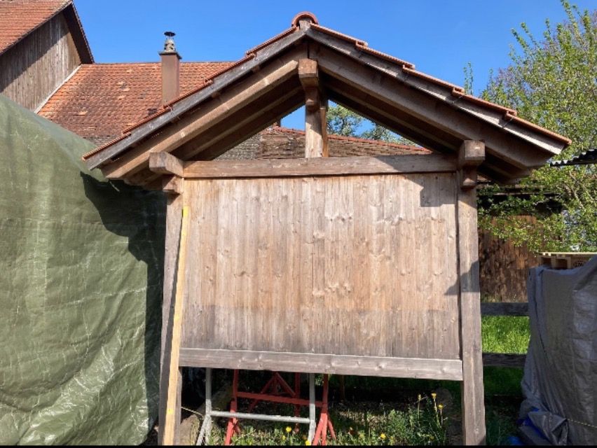 Holzartikel: Sichtschutz Werbetafel aus Holz – Gebraucht aus Obergösgen von Camaro_zl1