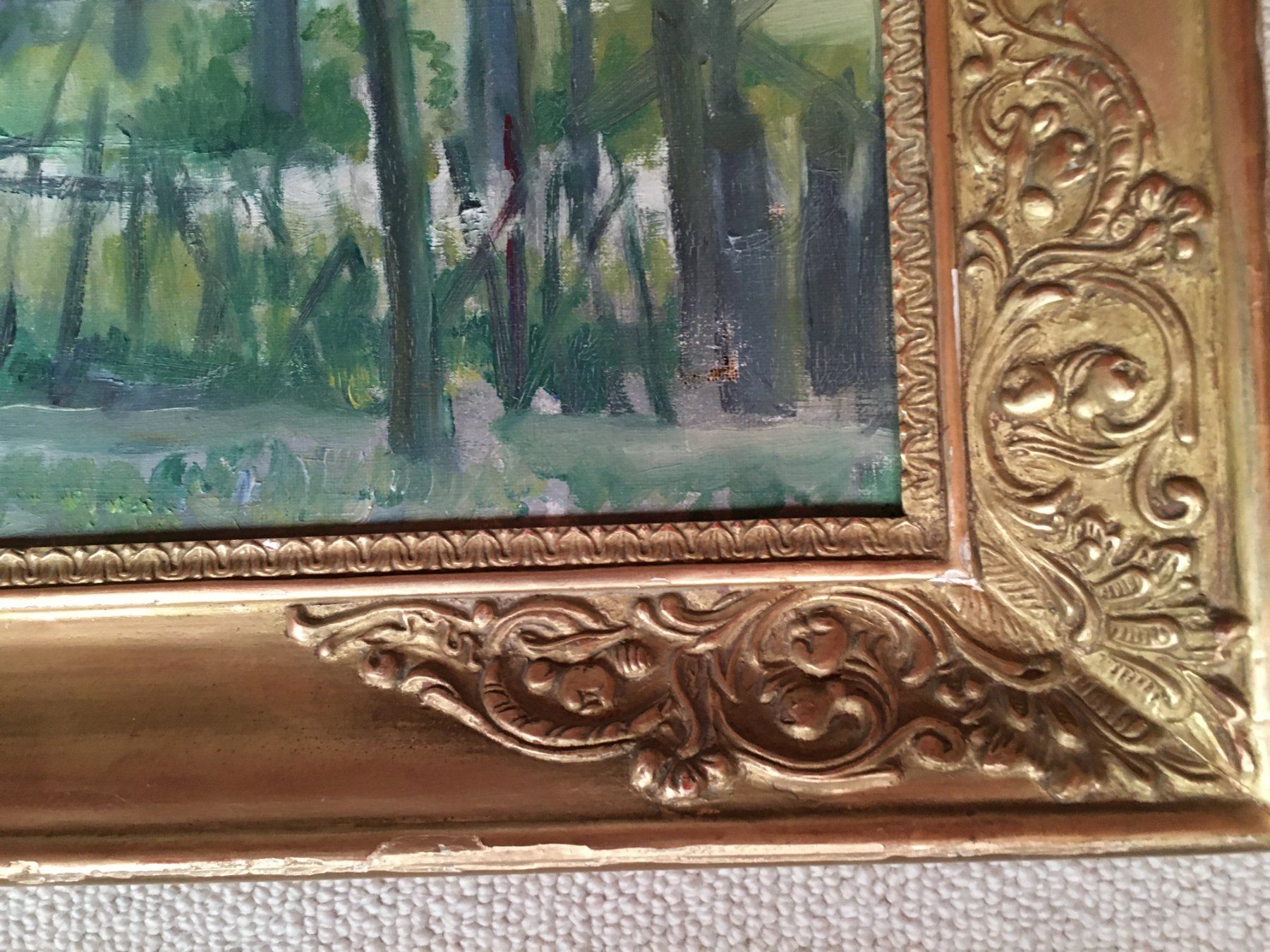 Tableaux: Seeufer, monogrammiert E.M. – D'occasion à Männedorf par Amleto3 4