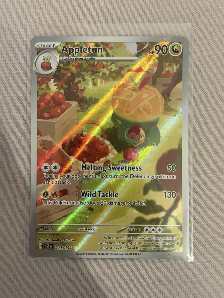 Pokémon Sammelbilder & Trading cards: Pokémon Appletun 211/191 Surging Sparks – Neu (gemäss Beschreibung) aus St. Gallen von Xbylucas
