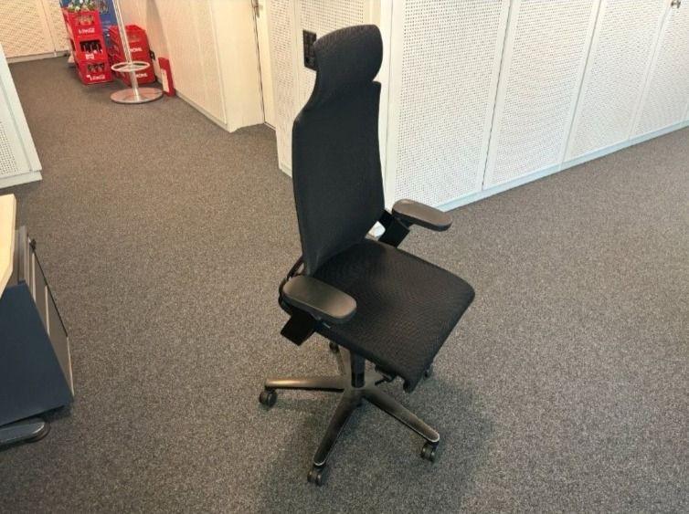 Ergonomischer Bürostuhl, höhenverstellbar, schwarz. Wilkhahn (Gebraucht ...