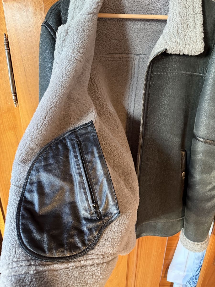 Giacche: Yves Lederjacke mit Lammfell – Usato da Basel venduto da Stauffer94 3