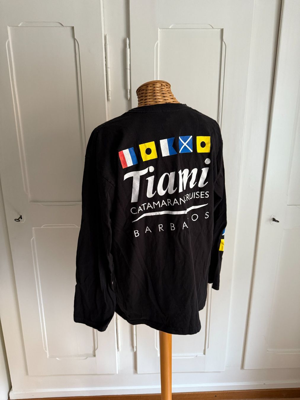 T-shirt: Barbados Langarmshirt schwarz L – Usato da Zürich venduto da Diazaio 1