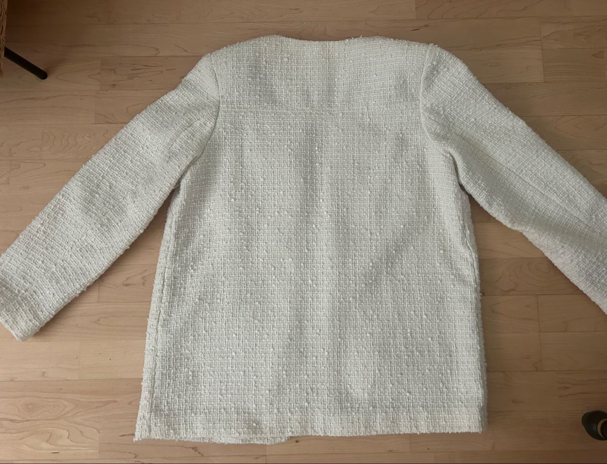 H&M Giacche: Blazer, H&M, elegant, Creme-weiss, Gr M – Nuovo (secondo la descrizione) da Baden venduto da Vanessa55555 2