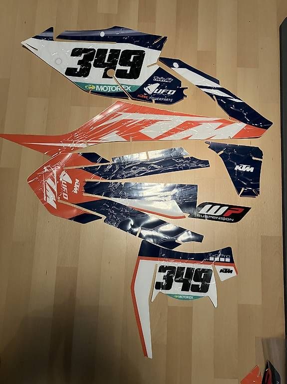 Enduro: KTM exc 2019 Decal Kit/Dekor Kit /Klaberset – Usato da Thun venduto da Racing0