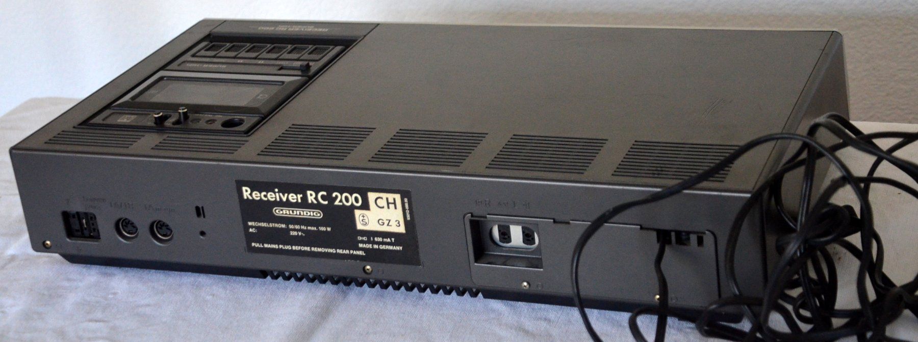 Grundig Lettore multimediale & Streamer: Grundig Receiver RC200 Kassettenrecorder – Usato da Collonges venduto da arashee 4