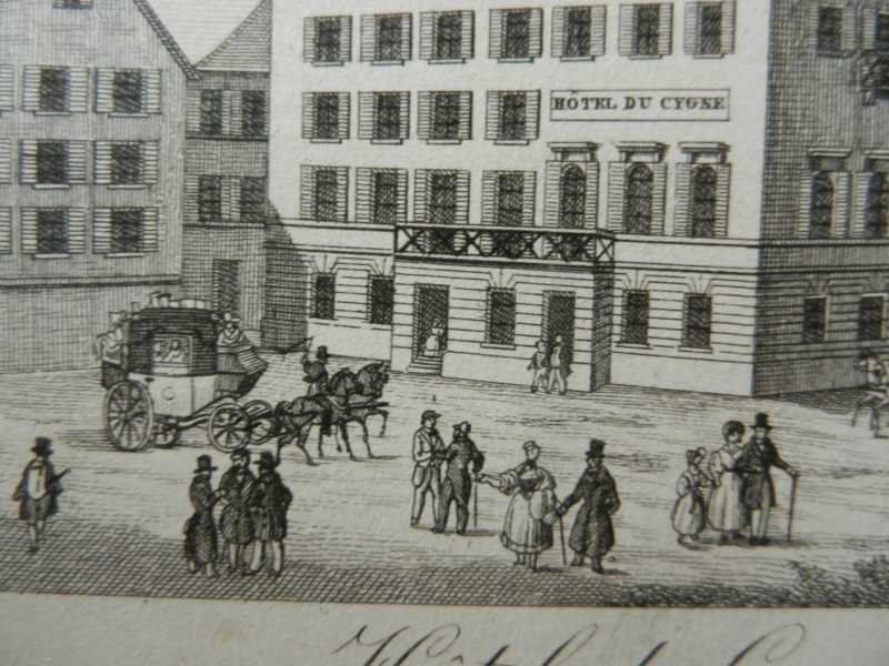 Incisioni: Luzern Schwanenplatz selten – Usato da Risch venduto da Rischli15 8