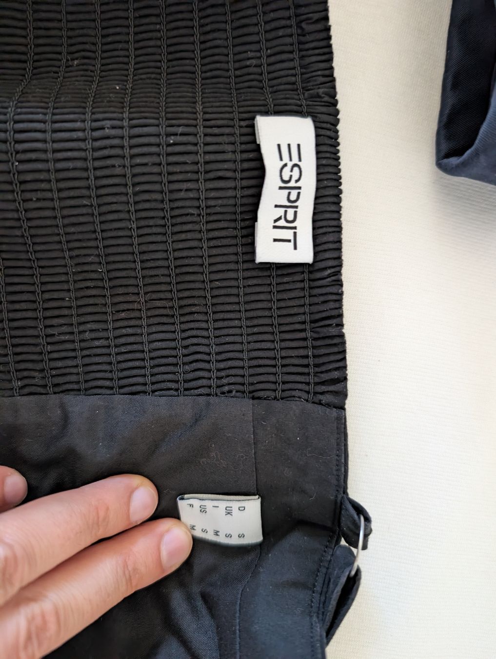 Esprit Kleider: Schwarzes Esprit Kleid Baumwolle – Neu und originalverpackt aus Esslingen von mve_2ckt 2