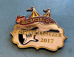 Luzerner Guuggenmusik Plakette,  Chottlebotzer 2017 Lozärn