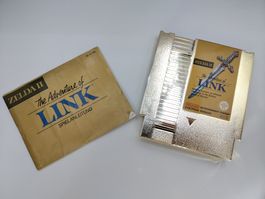Zelda II The Adventure of Link (NES) Goldmodul + Anleitung