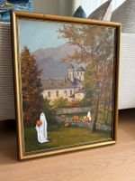 Thrifted Ghost Gemälde mit Geistern! Halloween Dekoration