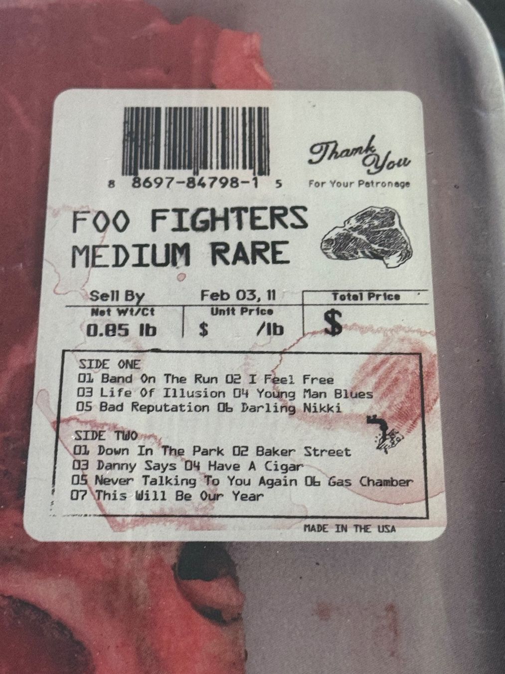 Dischi in vinile: Foo Fighters – Medium Rare 2LP Vinyl 2011 – Usato da Basel venduto da Rouge. 2