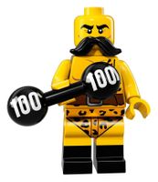 CIRCUS STRONGMAN LEGO MINIFIGURE 71018 serie 17 new‪ in open