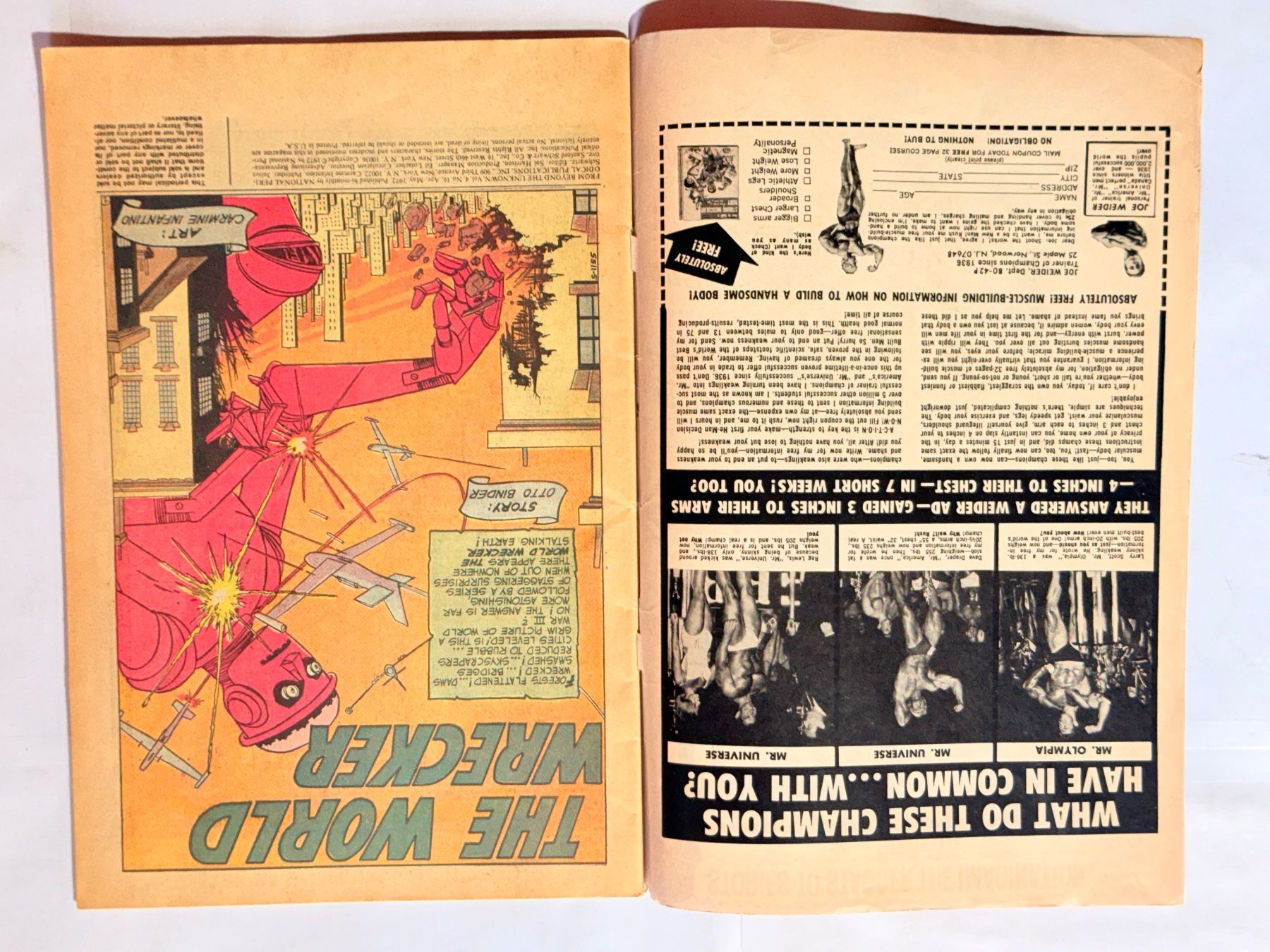 BD: DC From Beyond The Unknown No. 16, Comic-Heft, Vintage – D'occasion à Zuerich par SonderArt-Wertgut 2
