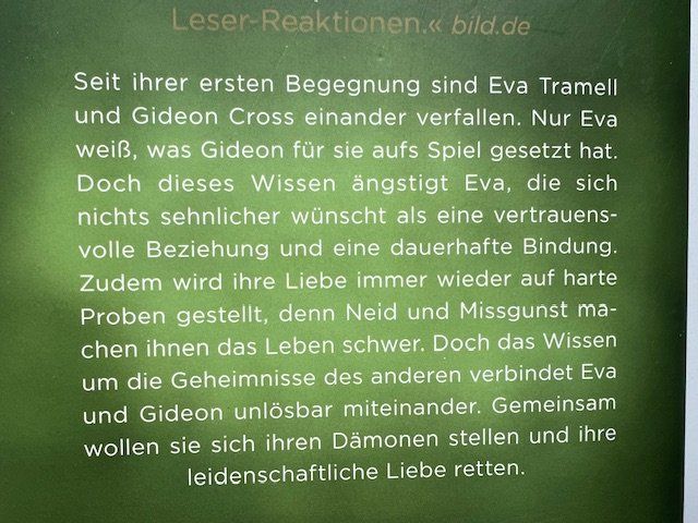 Libri: Crossfire 3 - Erfüllung von Sylvia Day – Usato da Zürich venduto da popcorn67 3