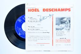 Noël Deschamps - Disque signé