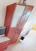 Lista Metallschrank rot mit Drehtüren