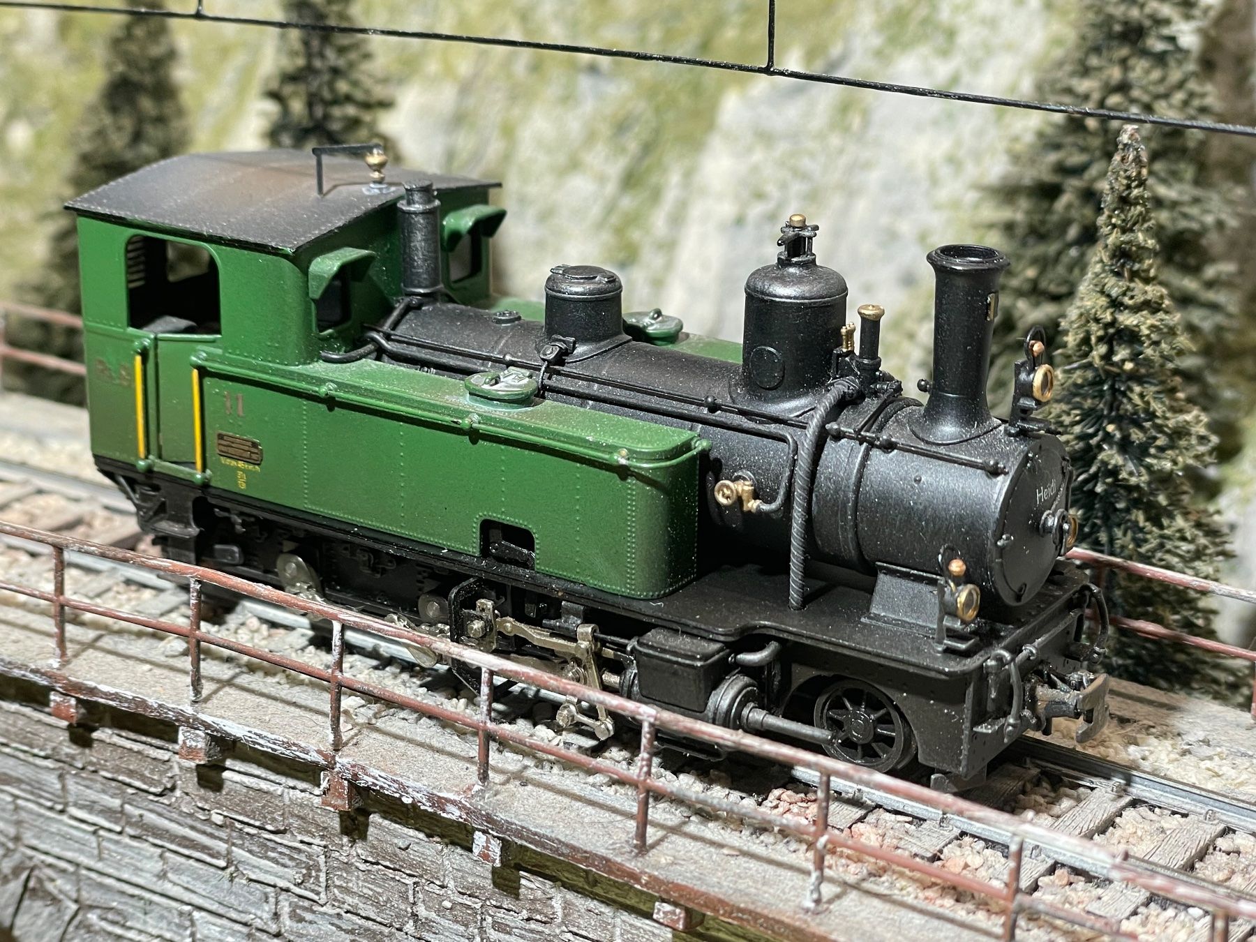 Ferro-suisse Modellini di ferrovie: Ferro Suisse, RhB No: 11 – Usato da Krummenau venduto da ferrotech