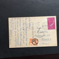 FRANKREICH PK mit Zst 298 T-Entwert CLERMONT-FERAND 2-7-1957