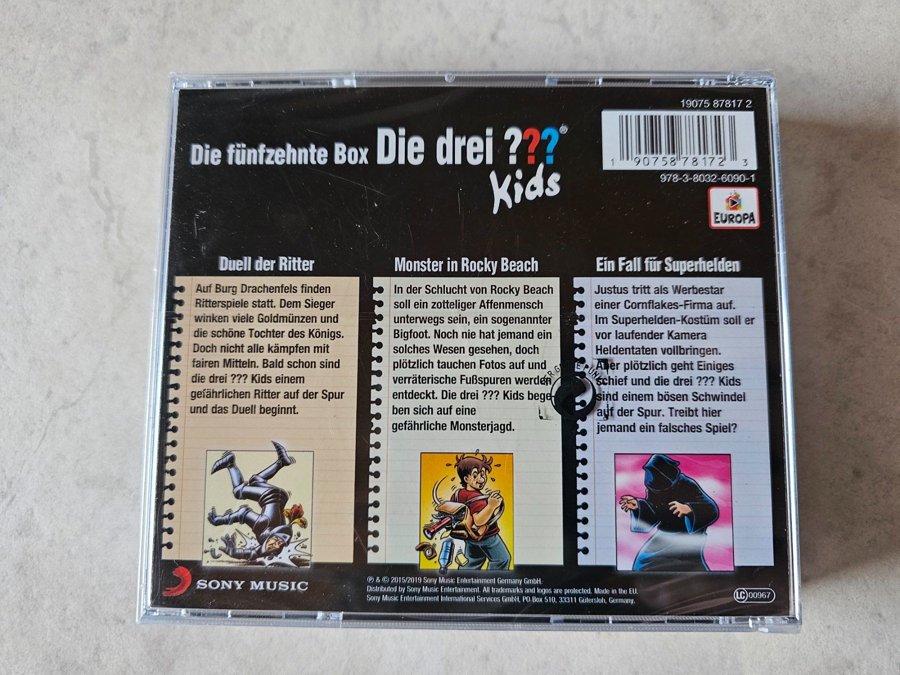 CD: Die drei Fragezeichen / Die 15. Box Fabrikneu – Nuovo e nell'imballaggio originale da Schneisingen venduto da backstore24 1