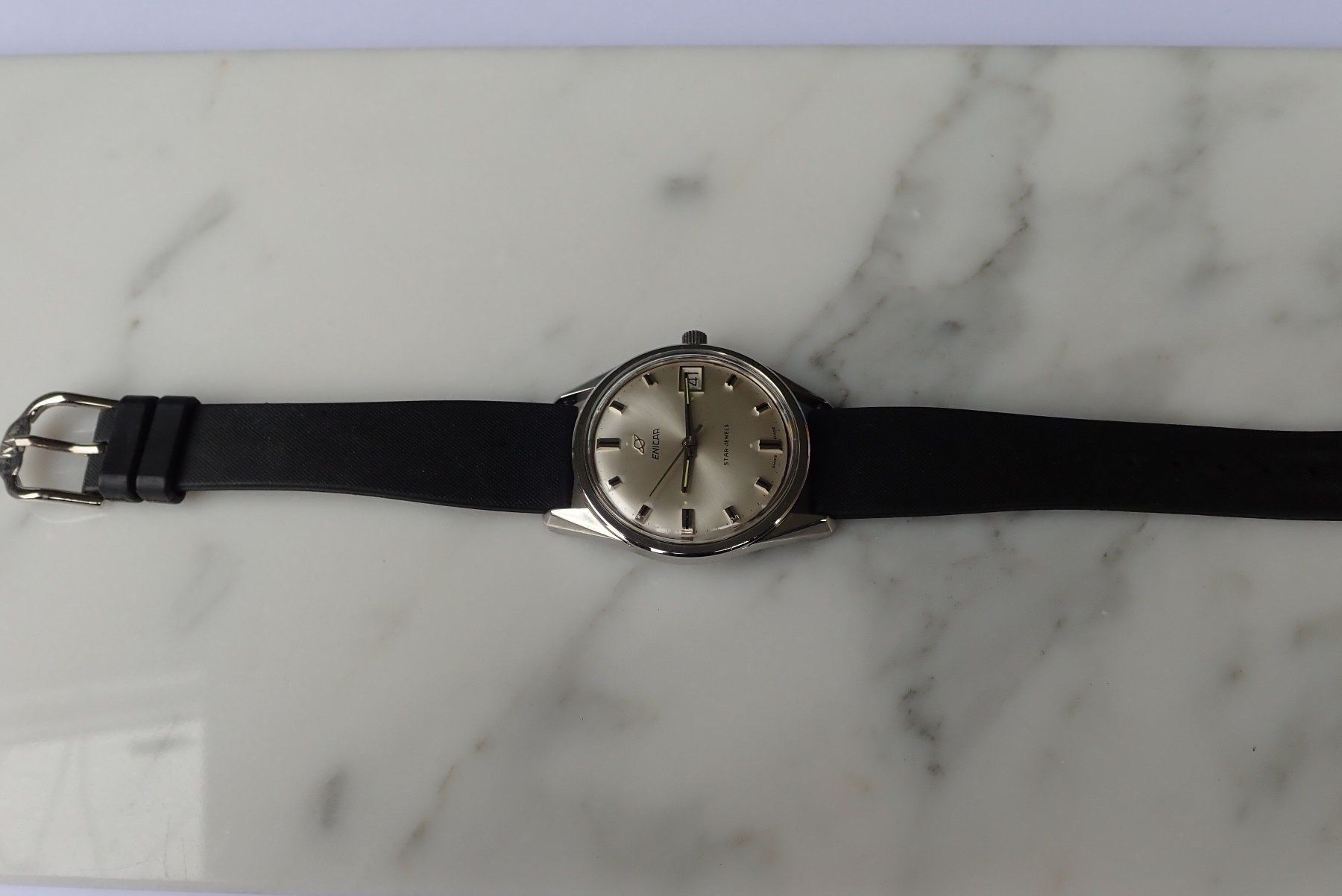 Enicar Orologi: VINTAGE!! ENICAR AUTOMATIC MIT DATTUM – Usato da Wohlen AG venduto da kingwatcheshere 7