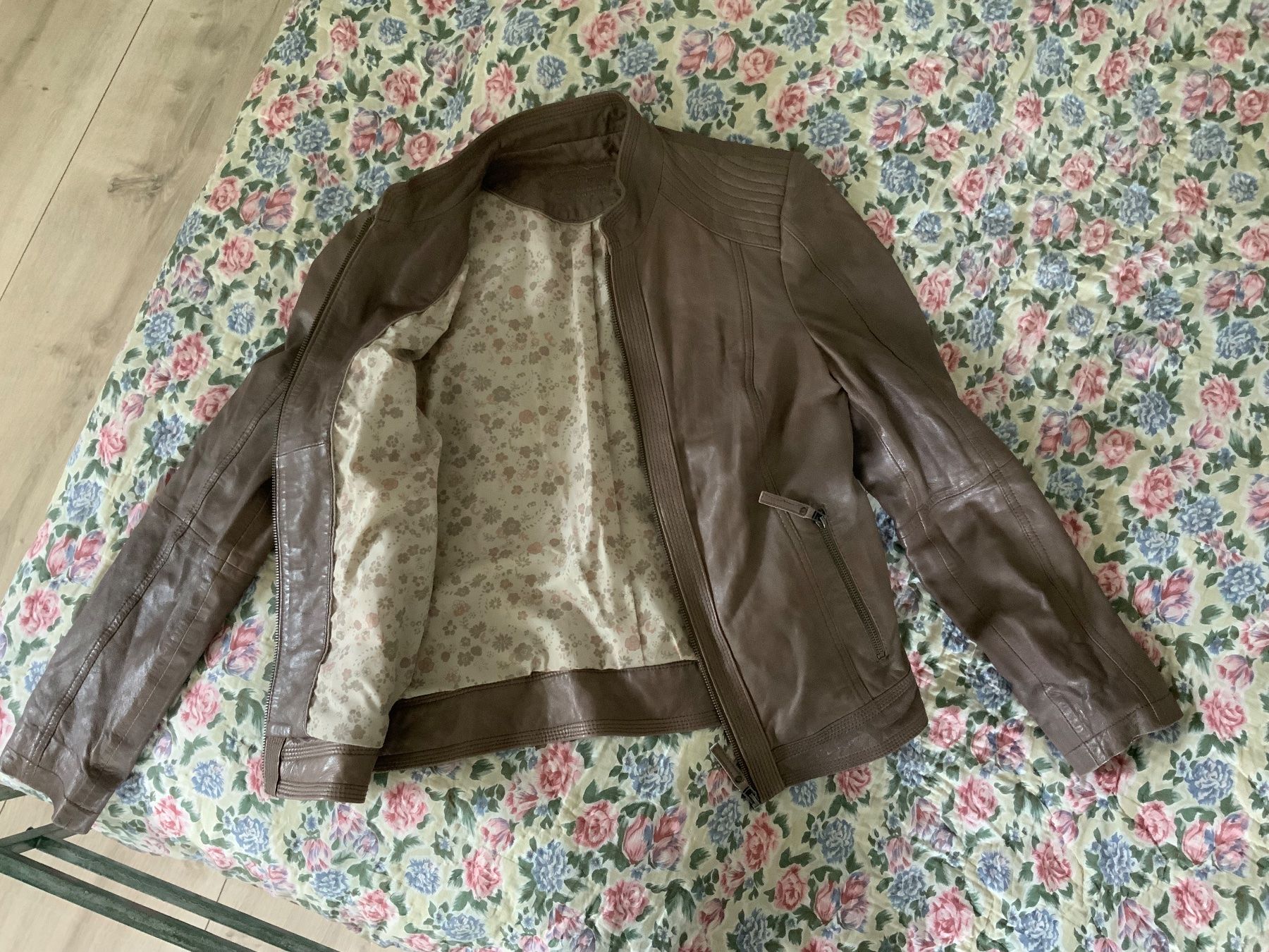 Jacken: Lederjacke braungrau Gr. 38 – Gebraucht aus Grünen von Coia 5