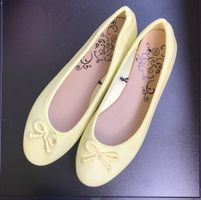 Damenschuhe Ballerinas gelb Grösse 40 neu