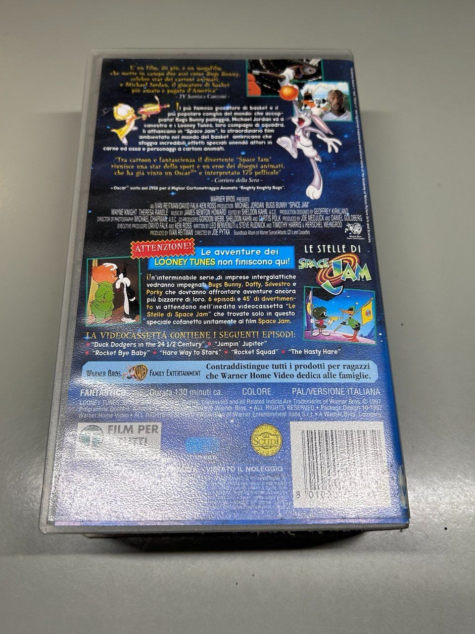Tutti i VHS: VHS Space Jam (1996) – Usato da Giubiasco venduto da LorisVale 1